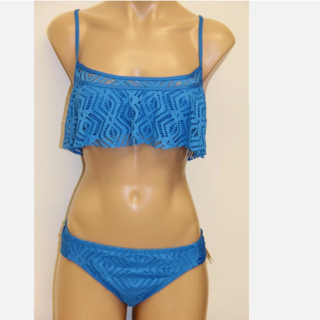 Nwt Becca Swimsuit American Fit Bikini 2 Piece Set Tbl